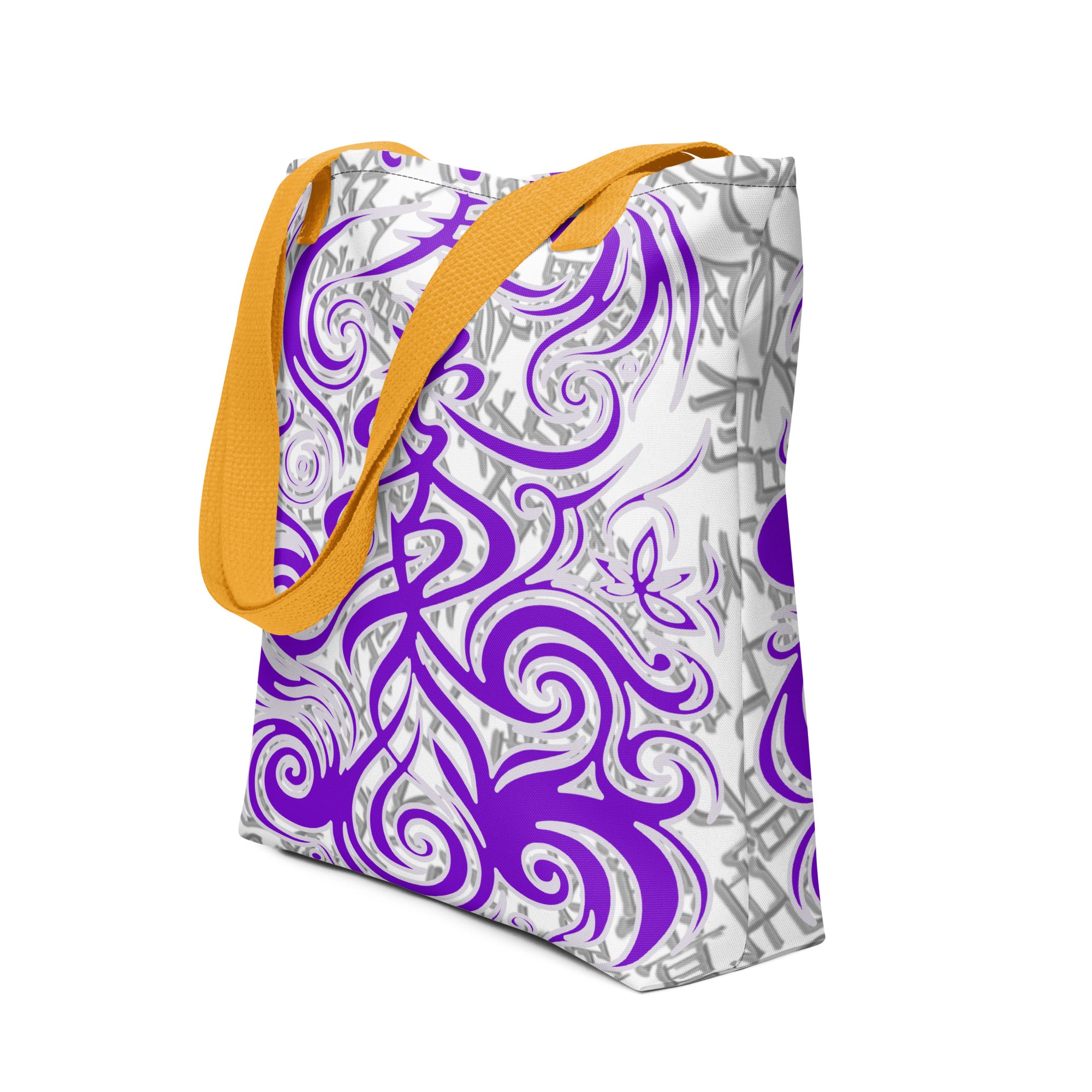 Tote bag - Heart Sutra Sigil Tote – Violet Invocation